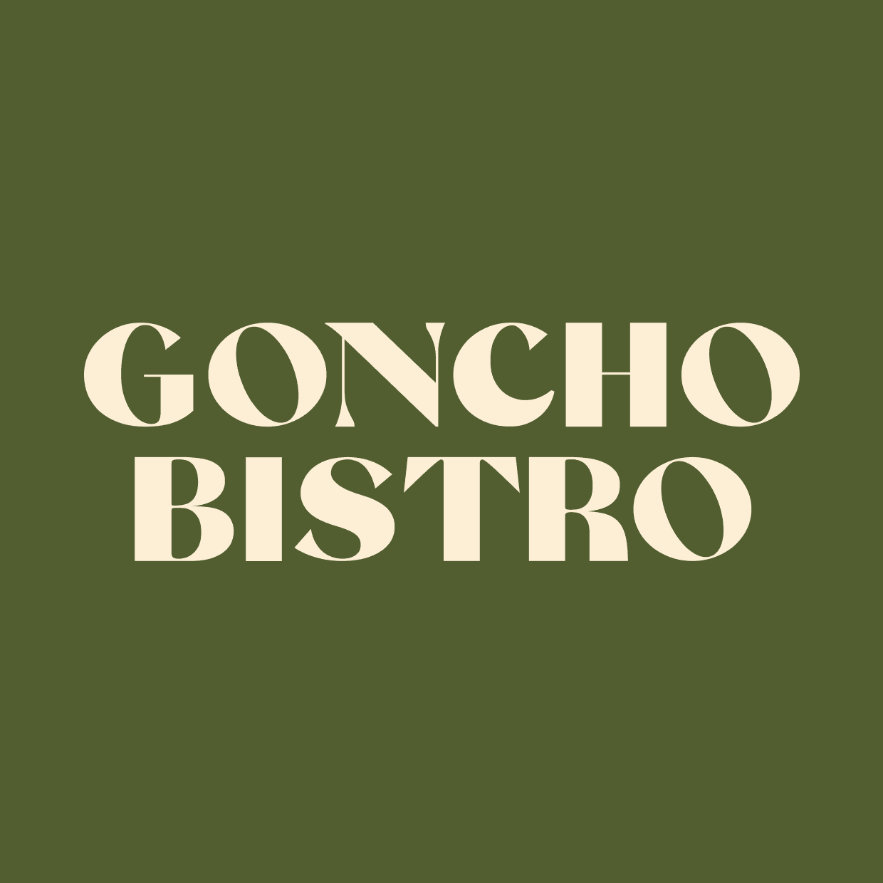 GONCHO BISTRO logo